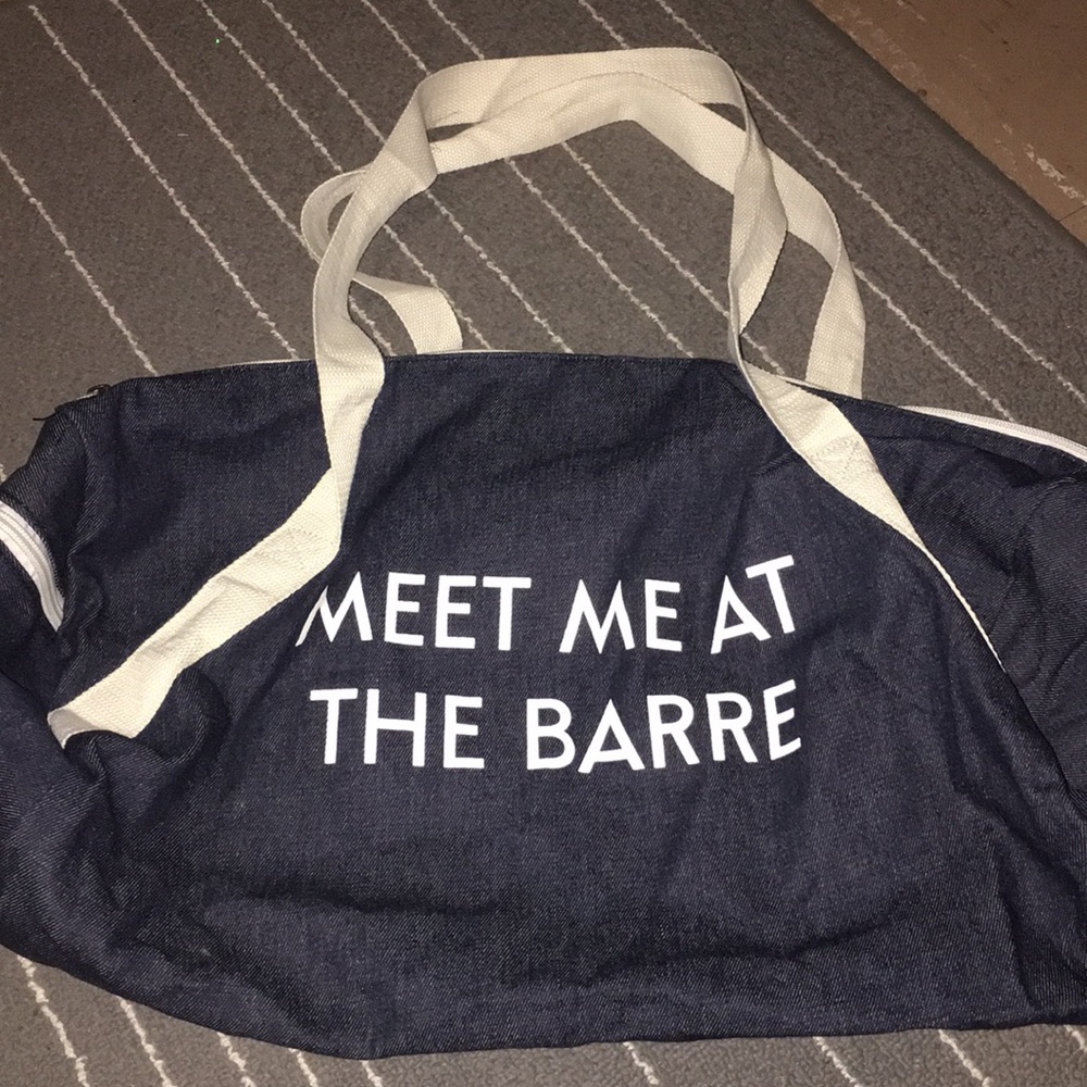 Super cute gym bag
